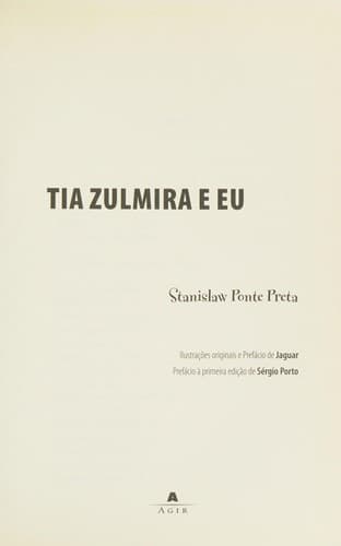 Tia Zulmira e eu