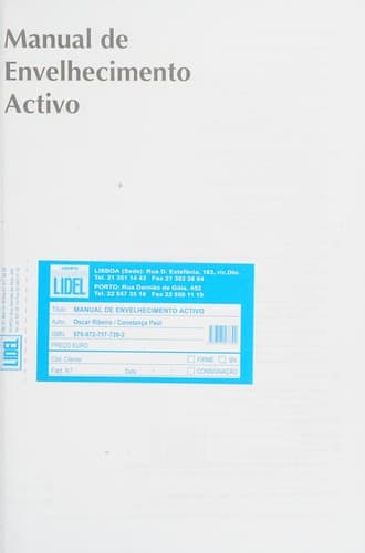 Manual de envelhecimento activo
