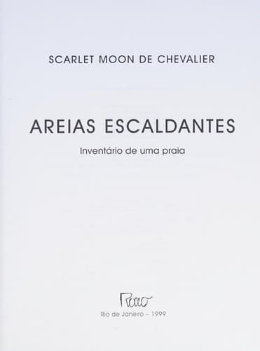 Areias escaldantes: inventário de uma praia