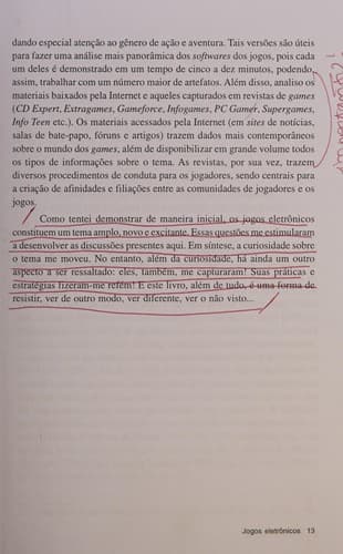 Jogos eletrônicos: diversão, poder e subjetivação