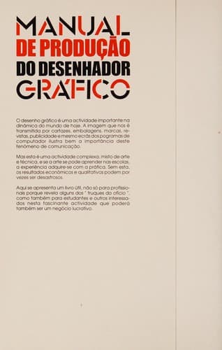 Manual de Produção do Desenhador Gráfico
