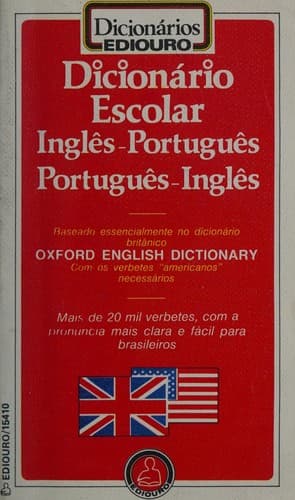 Dicionário Escolar Inglês-Português Português-Inglês