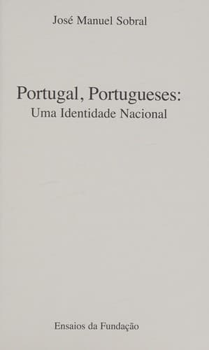 Portugal, portugueses: uma identidade nacional