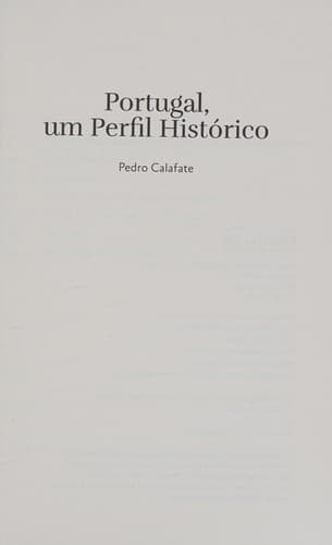 Portugal, Um Perfil Histórico (Portuguese Edition)