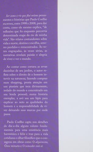 Ser como o rio que flui: pensamentos e reflexões