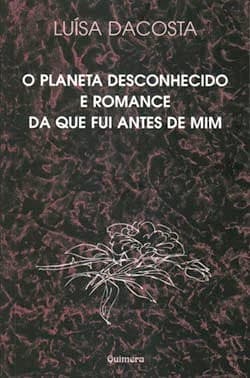 O planeta desconhecido e romance da que fui antes de mim