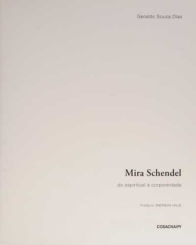 Mira Schendel: do espiritual à corporeidade