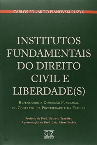Institutos fundamentais do direito civil e liberdade(s): repensando a dimensão funcional do contrato, da propriedade e da família