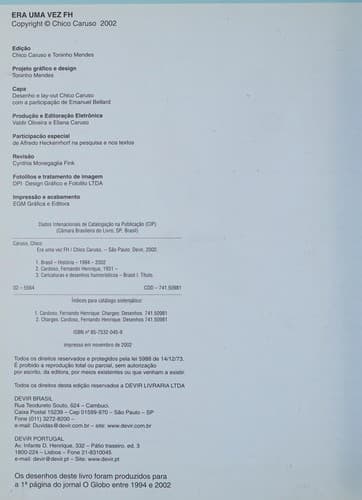 Era uma vez FH: charges de Chico Caruso