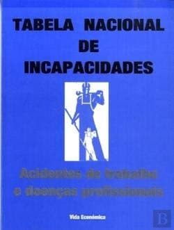 Tabela nacional de incapacidades: acidentes de trabalho e doenças profissionais.