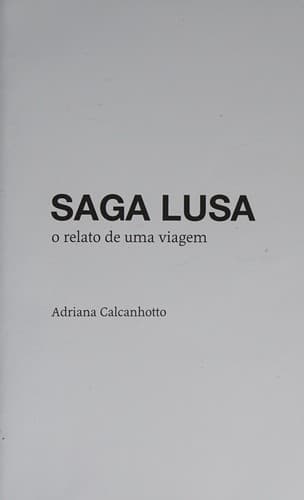 Saga lusa: o relato de uma viagem