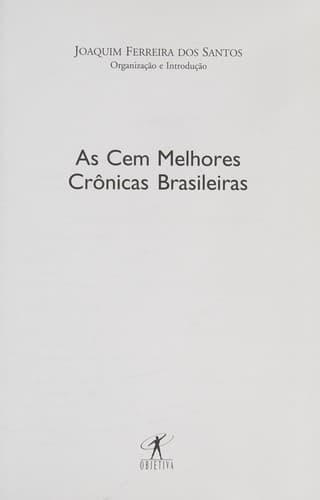 As cem melhores crônicas brasileiras