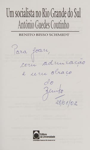 Um socialista no Rio Grande do Sul: Antônio Guedes Coutinho