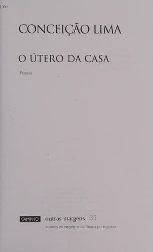 O útero da casa: poesia
