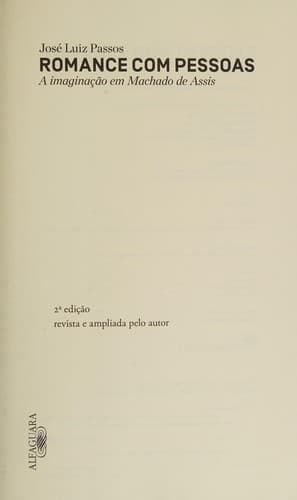 Romance com pessoas: a imaginação em Machado de Assis