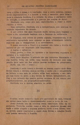 Os quatro pontos cardeais