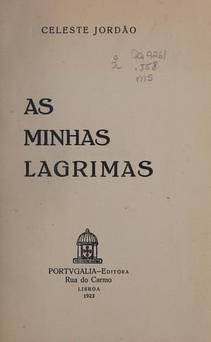 As minhas l©Łgrimas