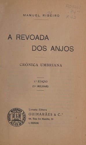 A revoada dos anjos: cr©đnica umbriana