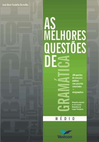 As melhores questões de gramática: nível médio