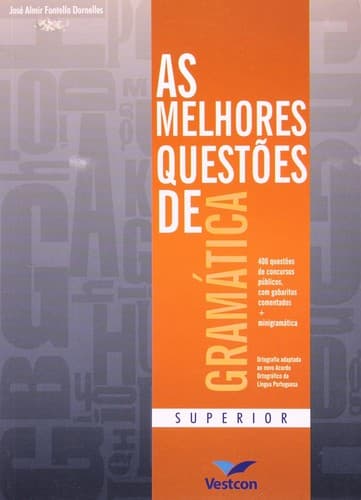 As melhores questões de gramática: nível superior