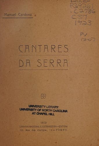Cantares da serra