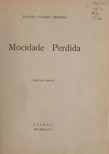 Mocidade Perdida