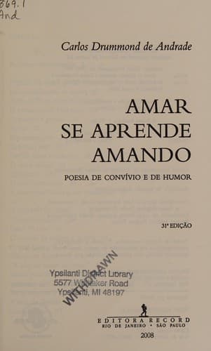 Amar se Aprende Amando