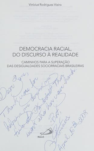 Democracia racial, do discurso à realidade: caminhos para a superação das desigualdades sociorraciais brasileiras