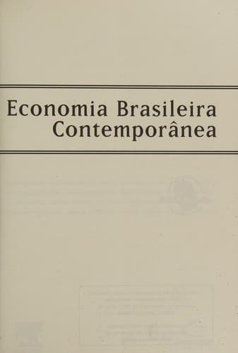 Economia brasileira contemporânea