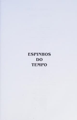 Espinhos do Tempo