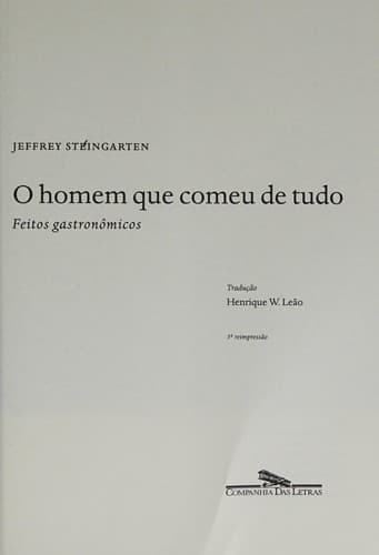 Homem que Comeu de Tudo, O