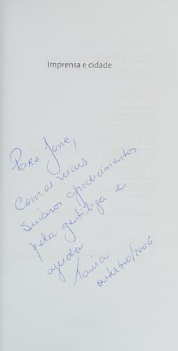 Imprensa e cidade