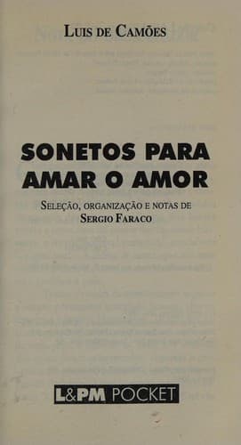 Sonetos para Amar o Amor