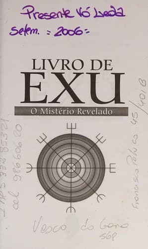 Livro de Exu: o Mistério Revelado