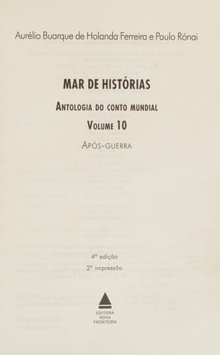 Mar de Histórias: Antologia do Conto Mundial