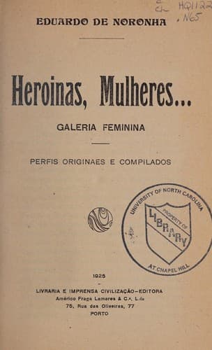 Heroinas, mulheres--: galeria feminina : perfis originaes e compilados