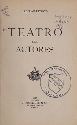 Teatro sem actores