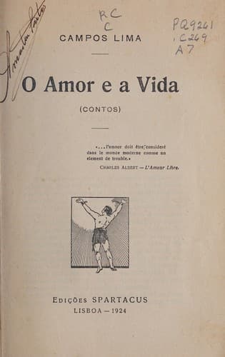 O amor e a vida: contos