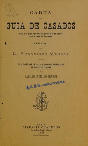Carta de guia de casados ...
