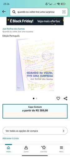 Quando eu voltei, tive uma surpresa: cartas para Nelson