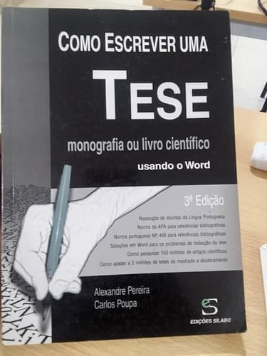 Como Escrever uma Tese, Monografia ou Livro Científico Usando o Word (Portuguese Edition)