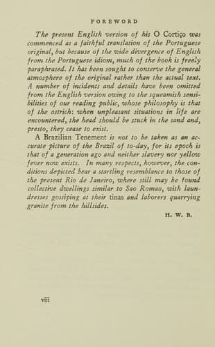 A Brazilian tenement