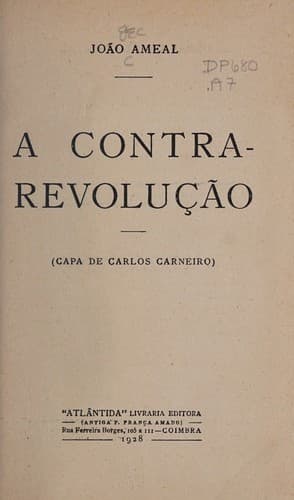 A contra-revolução.