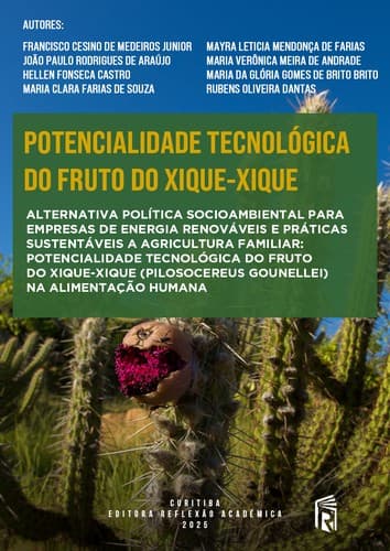 Potencialidade tecnológica do fruto do xique-xique
