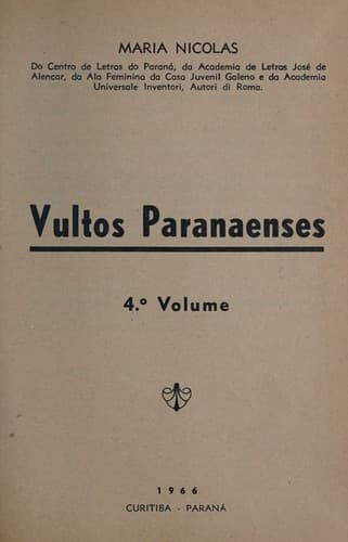 Vultos paranaenses.