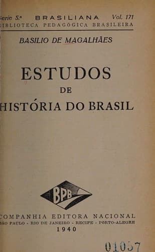 Estudos e história do Brasil