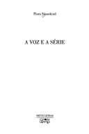 A voz e a série