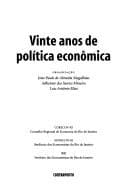 Vinte anos de política econômica