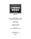 Efemérides mineiras, 1664-1897