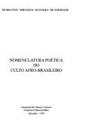 Nomenclatura poética do culto afro-brasileiro